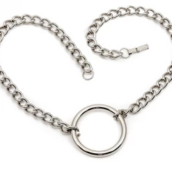 None Back In Stock O-RING PENDANT NECKLACE SILVER