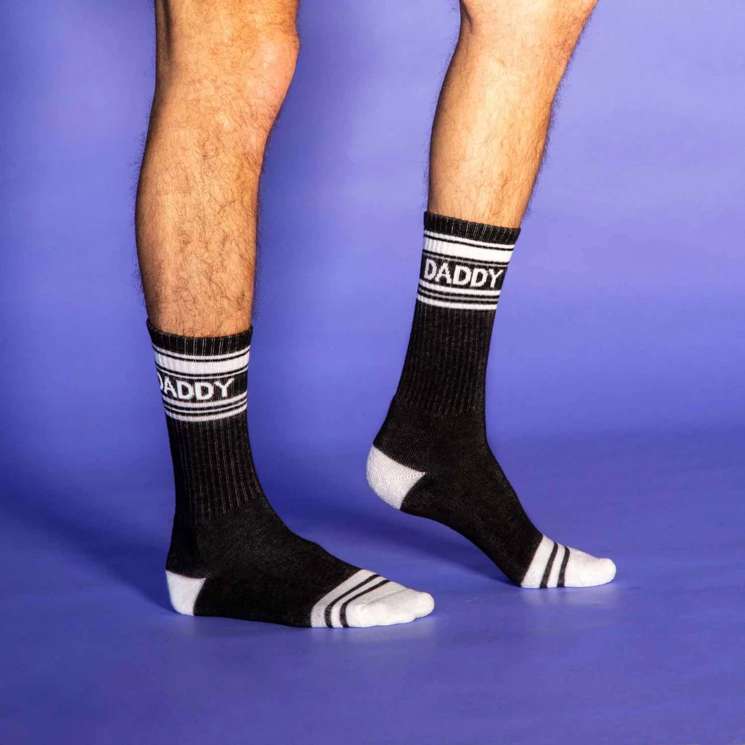 Gumball Poodle DADDY GYM SOCKS Back In Stock