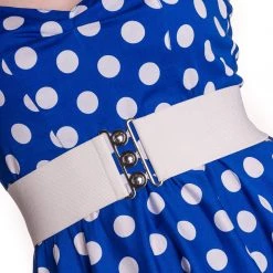 Accessories HELL BUNNY RETRO BELT WHITE