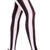 None SHOWTIME VERTICAL STRIPE TIGHTS