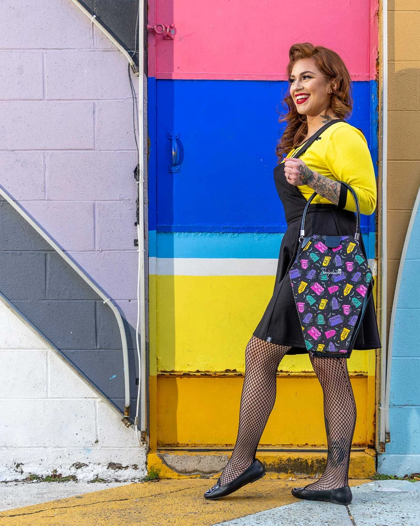 SOURPUSS RUDE TOMBS COFFIN PURSE