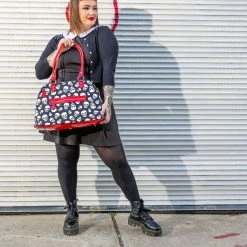 SOURPUSS LUST FOR SKULLS TRAVEL BAG Shop Sourpuss