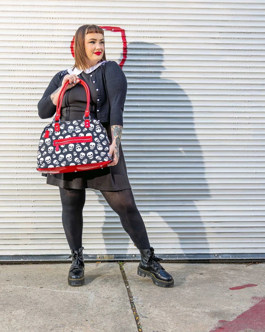 SOURPUSS LUST FOR SKULLS TRAVEL BAG Shop Sourpuss