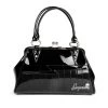 Shop Sourpuss SOURPUSS SHOCK ME HANDBAG BLACK