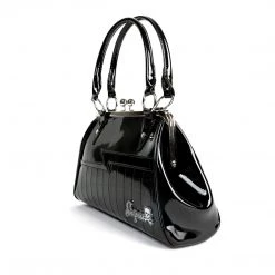 Shop Sourpuss SOURPUSS SHOCK ME HANDBAG BLACK