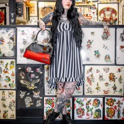 SOURPUSS SHOCK ME HANDBAG RED/BLACK Shop Sourpuss