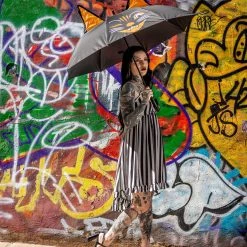 SOURPUSS JINX THE CAT UMBRELLA Shop Sourpuss