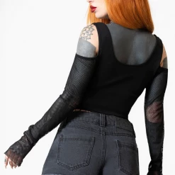 KILLSTAR ALCHEMILLE DENIM SHORTS What's New