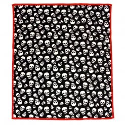 SOURPUSS LUST FOR SKULLS BLANKET Haunted Homewares