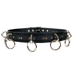 Funk Plus VEGAN LEATHER O RING BONDAGE BELT Ghouls Just Wanna Have Sun