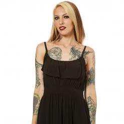 Shop Sour+Plus SOURPUSS BLACK STEVIE DRESS