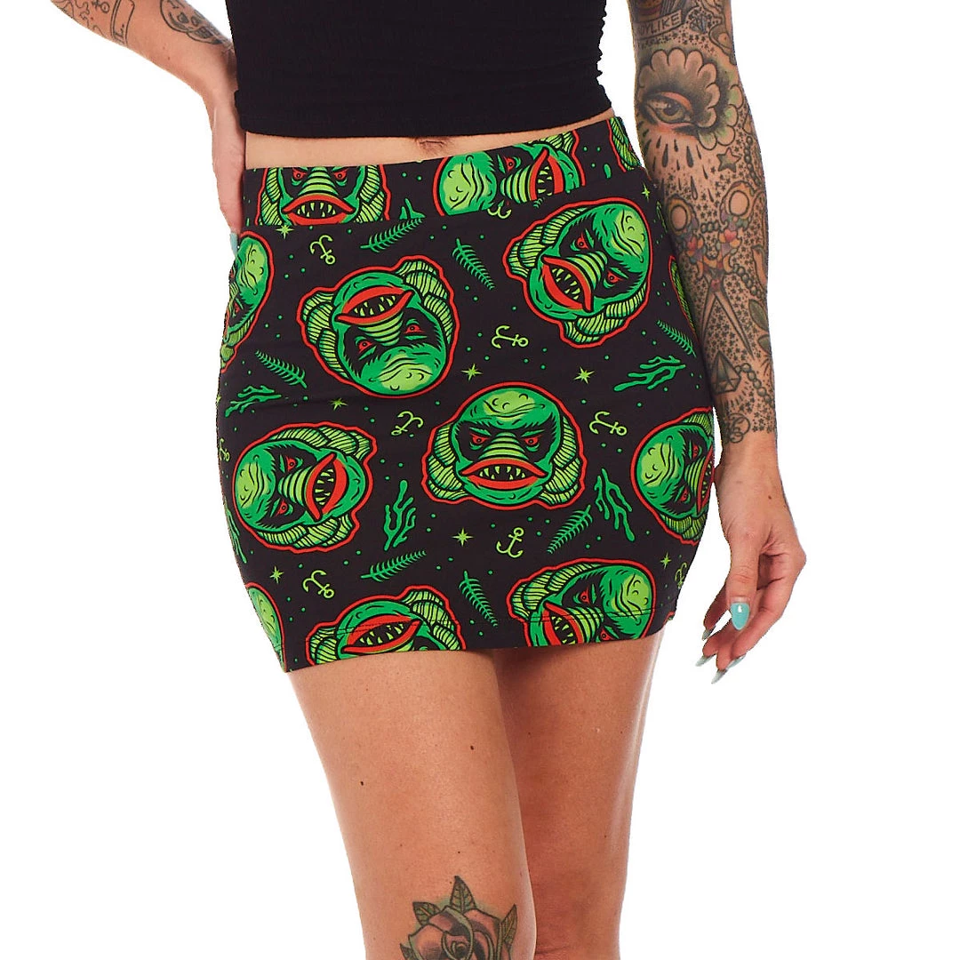 Neon Dreams SOURPUSS CREATURE MINI SKIRT