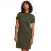 FRED PERRY GIRLS TWIN TIPPED POLO DRESS MILITARY GREEN Apparel