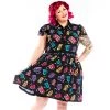 SOURPUSS RUDE TOMBS LYDIA DRESS