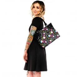 SOURPUSS ELECTRIC EYEBALLS SHOULDER BAG