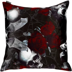 What's New KILLSTAR HAUNTED GARDEN PILLOW COVER