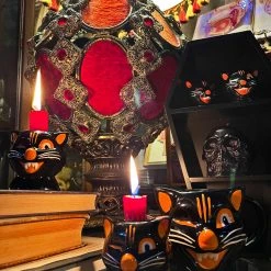 SOURPUSS BLACK CAT MUG Haunted Homewares