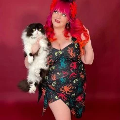 SOURPUSS UNDER THE SEA SARONG PLAYSUIT