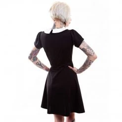 Shop Sour+Plus GHOUL TROUBLE ROUND COLLAR BATS DRESS