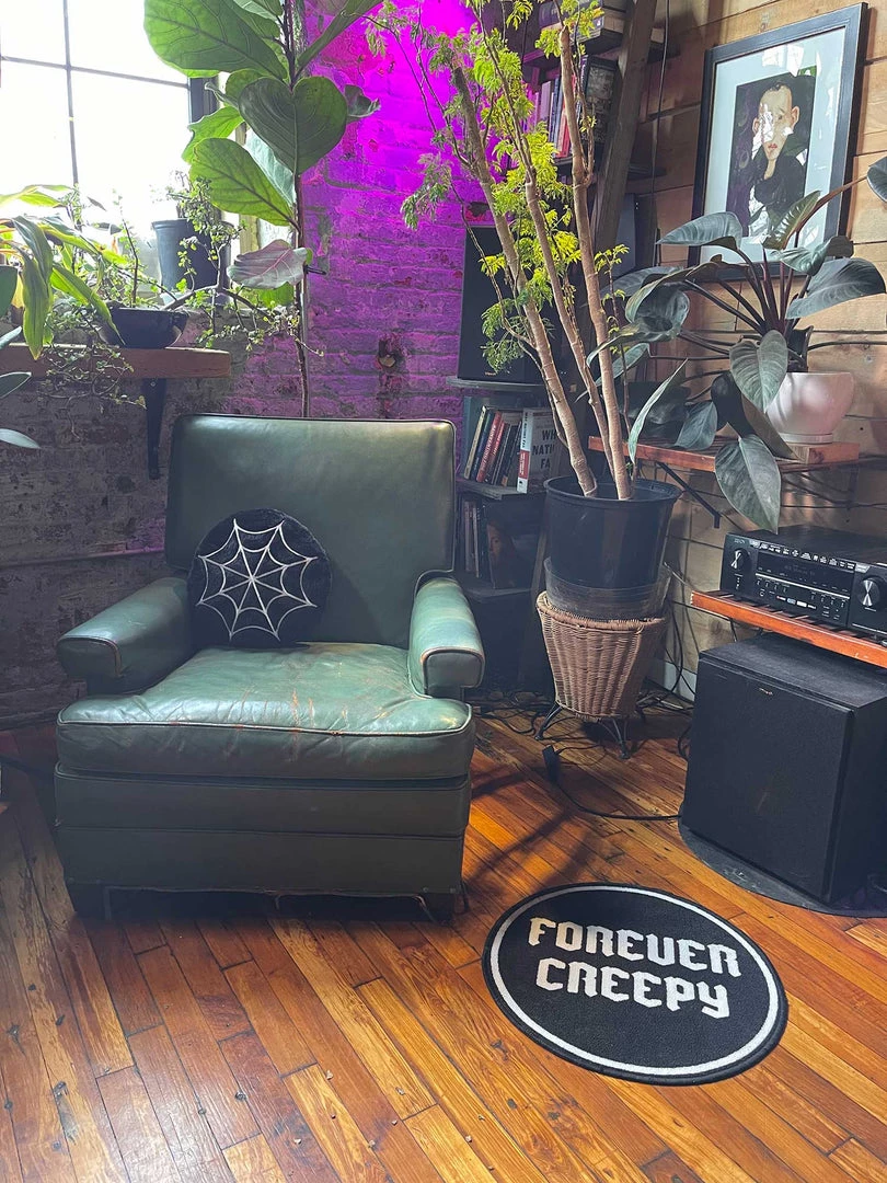 Haunted Homewares SOURPUSS FOREVER CREEPY RUG