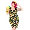 SOURPUSS MONSTER LUAU TIKI DRESS