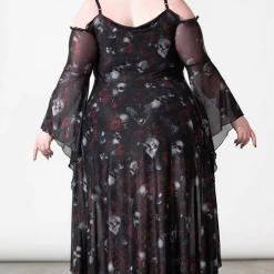 What's New KILLSTAR MYSTIC MEADOW MESH MAXI DRESS