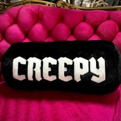 SOURPUSS FURRY CREEPY BOLSTER PILLOW
