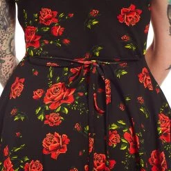 Shop Sour+Plus SOURPUSS ROSE GARDEN SKATER DRESS