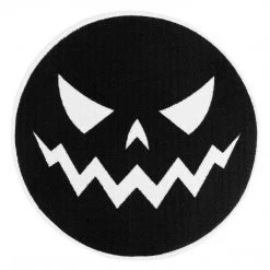 Haunted Homewares SOURPUSS PUMPKIN FACE RUG