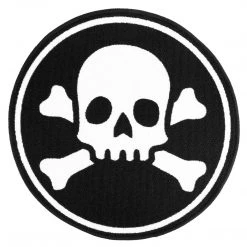 SOURPUSS SKULL N BONES RUG