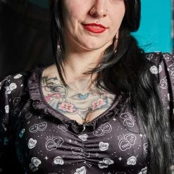 SOURPUSS ROTTEN HEARTS BETSY DRESS