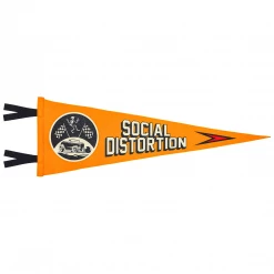 I'm With The Band OXFORD PENNANT X SOCIAL DISTORTION CLASSIC CAR PENNANT