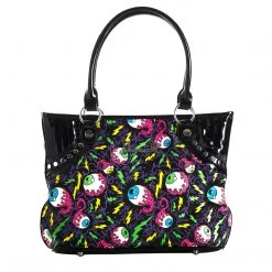 SOURPUSS ELECTRIC EYEBALLS SHOULDER BAG