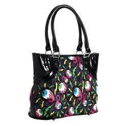 SOURPUSS ELECTRIC EYEBALLS SHOULDER BAG