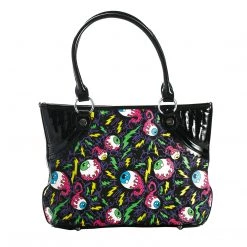 SOURPUSS ELECTRIC EYEBALLS SHOULDER BAG