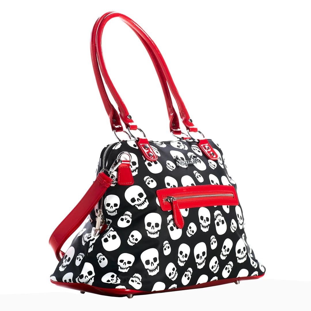 SOURPUSS LUST FOR SKULLS TRAVEL BAG Shop Sourpuss