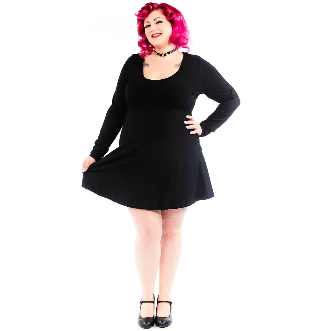 SOURPUSS SPIDERWEB CUTOUT DRESS