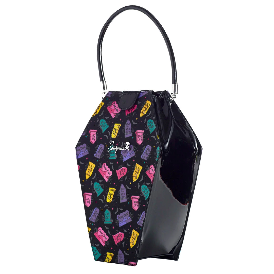 SOURPUSS RUDE TOMBS COFFIN PURSE