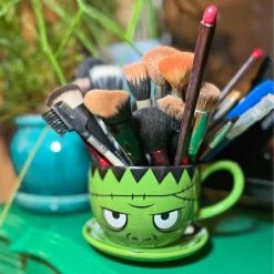SOURPUSS MONSTER TEA SET Haunted Homewares