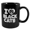SOURPUSS I HEART BLACK CATS MUG
