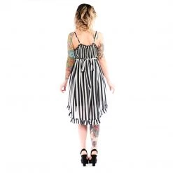 SOURPUSS STRIPED HI-LO DOLLY DRESS