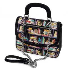 LOUNGEFLY DISNEY VILLAINS BOOKS CROSSBODY BAG Accessories