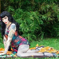 SOURPUSS UNDER THE SEA SARONG PLAYSUIT