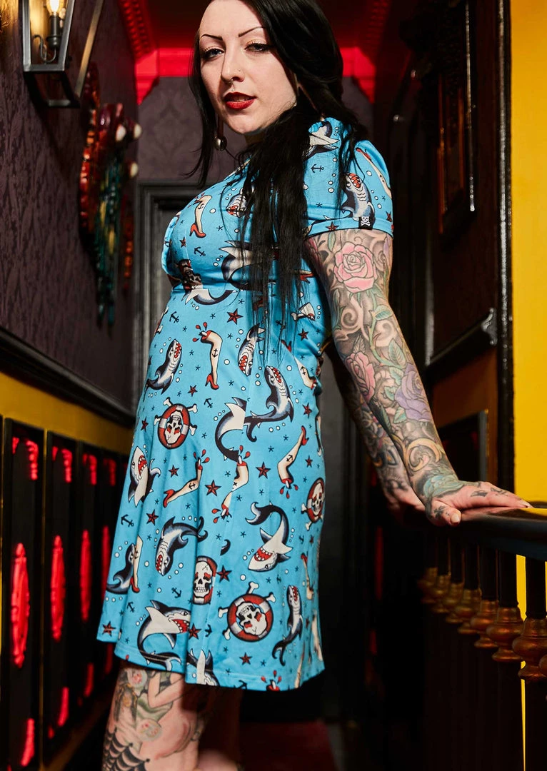 SOURPUSS SHARK BITE ROSIE DRESS What's New
