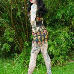 SOURPUSS TINY TIKI SARONG PLAYSUIT What's New
