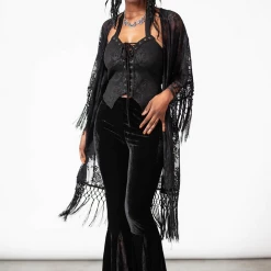 Ghouls Just Wanna Have Sun KILLSTAR WITCH HAZEL LACE KIMONO