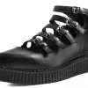 Footwear T.U.K. TUKSKIN MULTI STRAP POINTED MARY JANE CREEPER