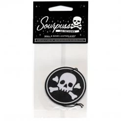 SOURPUSS SKULL N BONES AIR FRESHENER