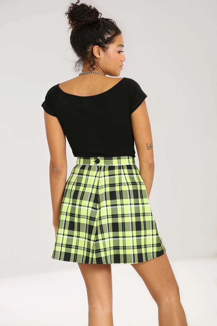 Shop Sour+Plus HELL BUNNY ALICIA MINI SKIRT