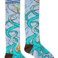 FOOTCLOTHES ATTACK OF THE KRAKEN KNEE HIGH SOCKS